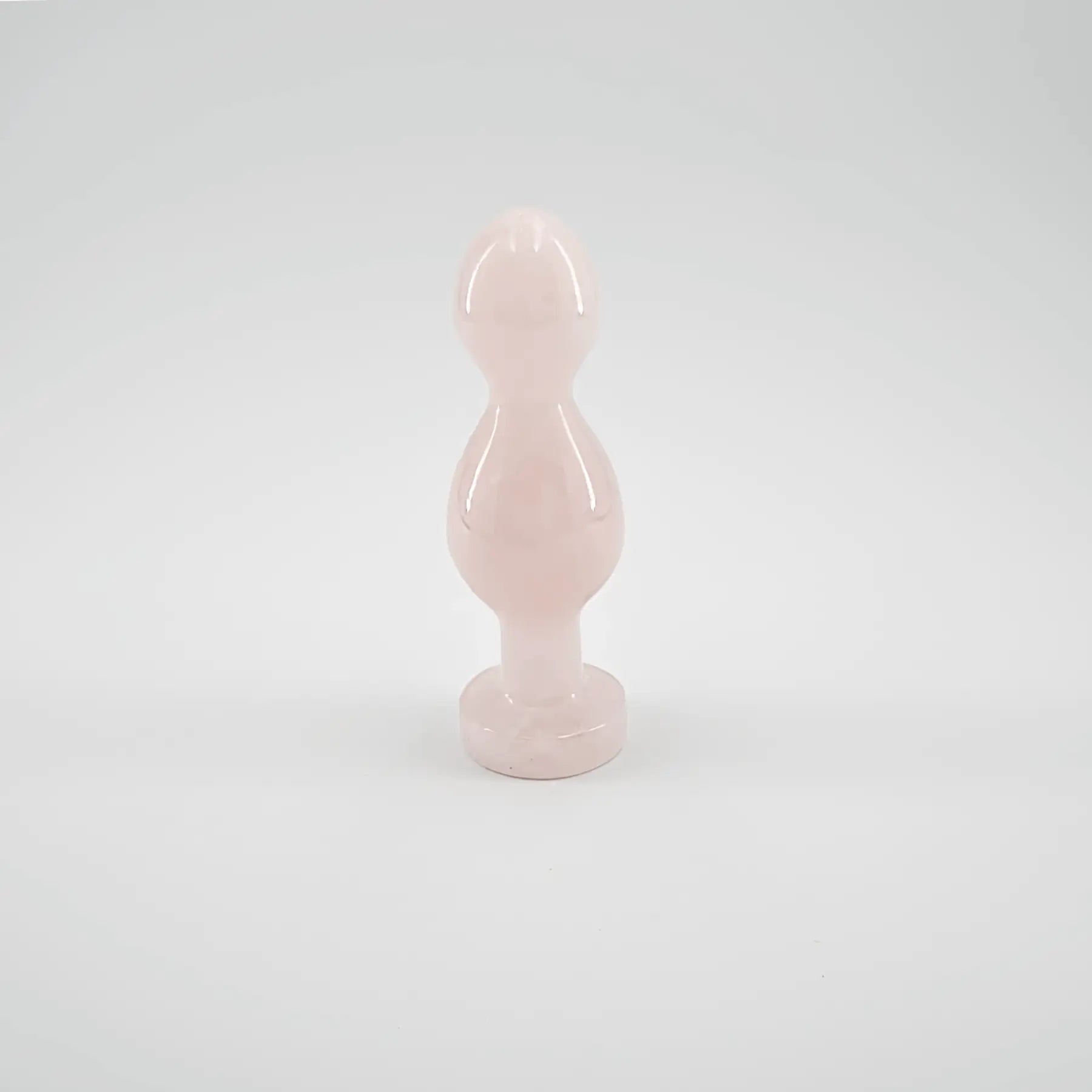 Bulbora Rose Quartz Plug / 5’’ Butt