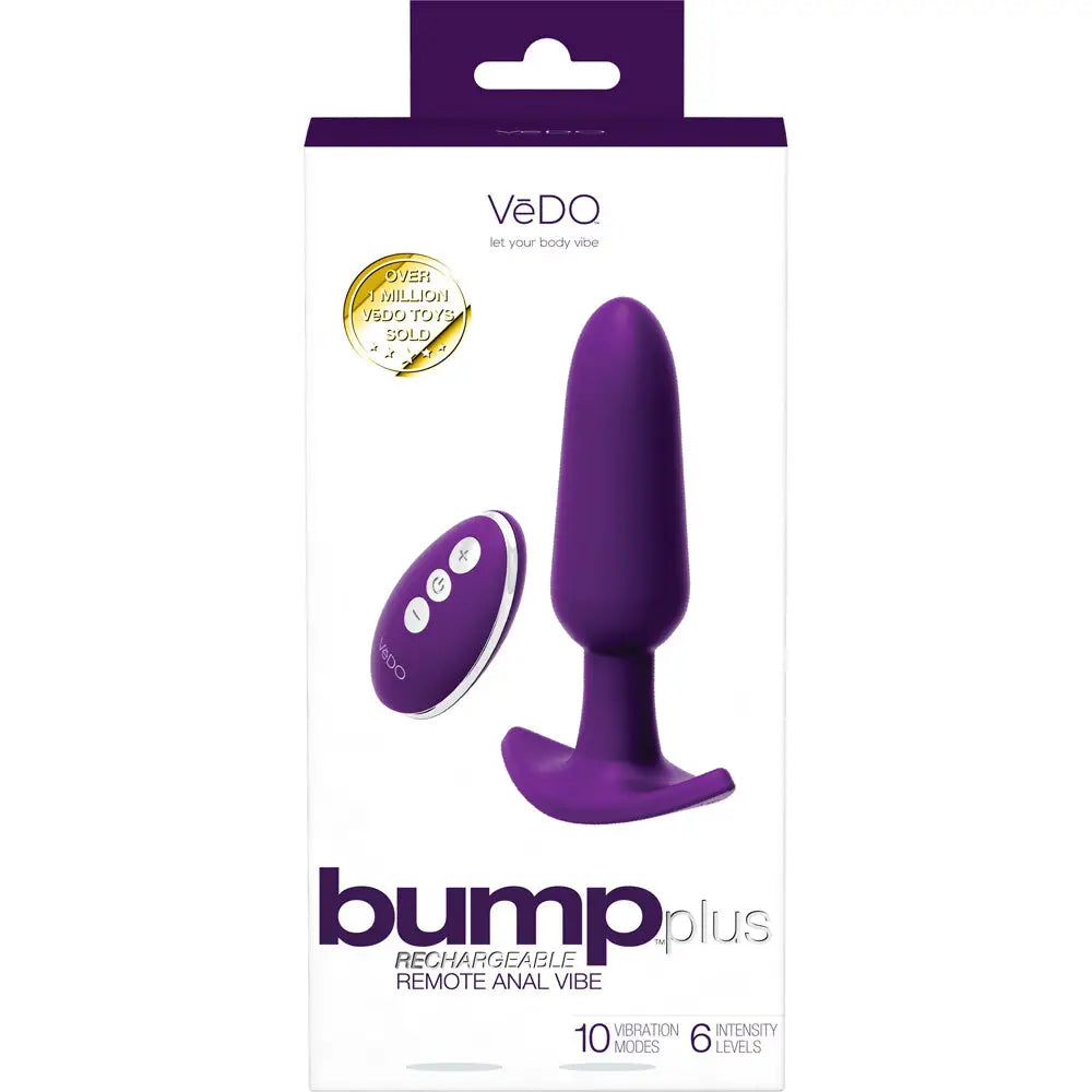 Bump Anal Vibe Plus - Butt Plug