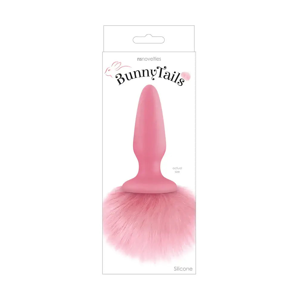 Bunny Tails Butt Plug - Pink