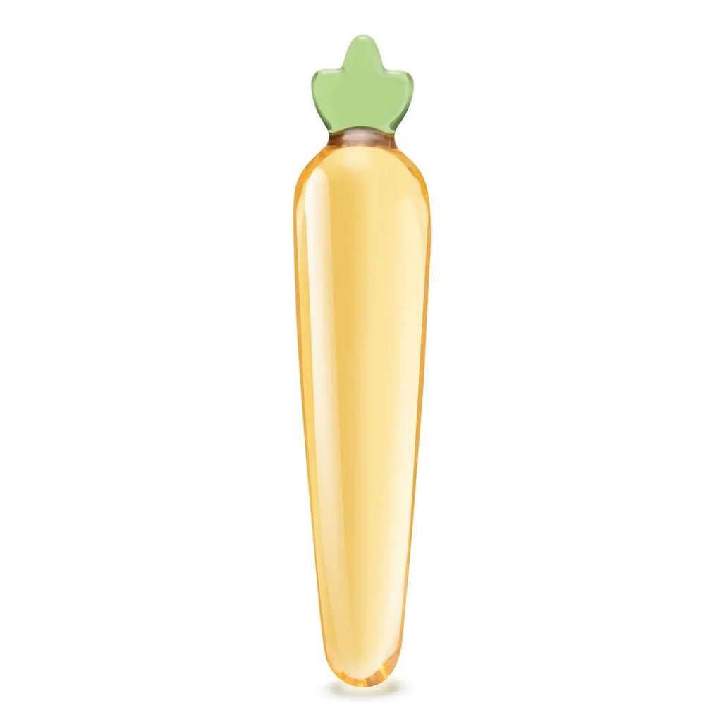 Orange Bunny’s Secret 7.25’’ Glass Dildo