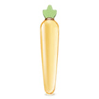 Orange Bunny’s Secret 7.25’’ Glass Dildo