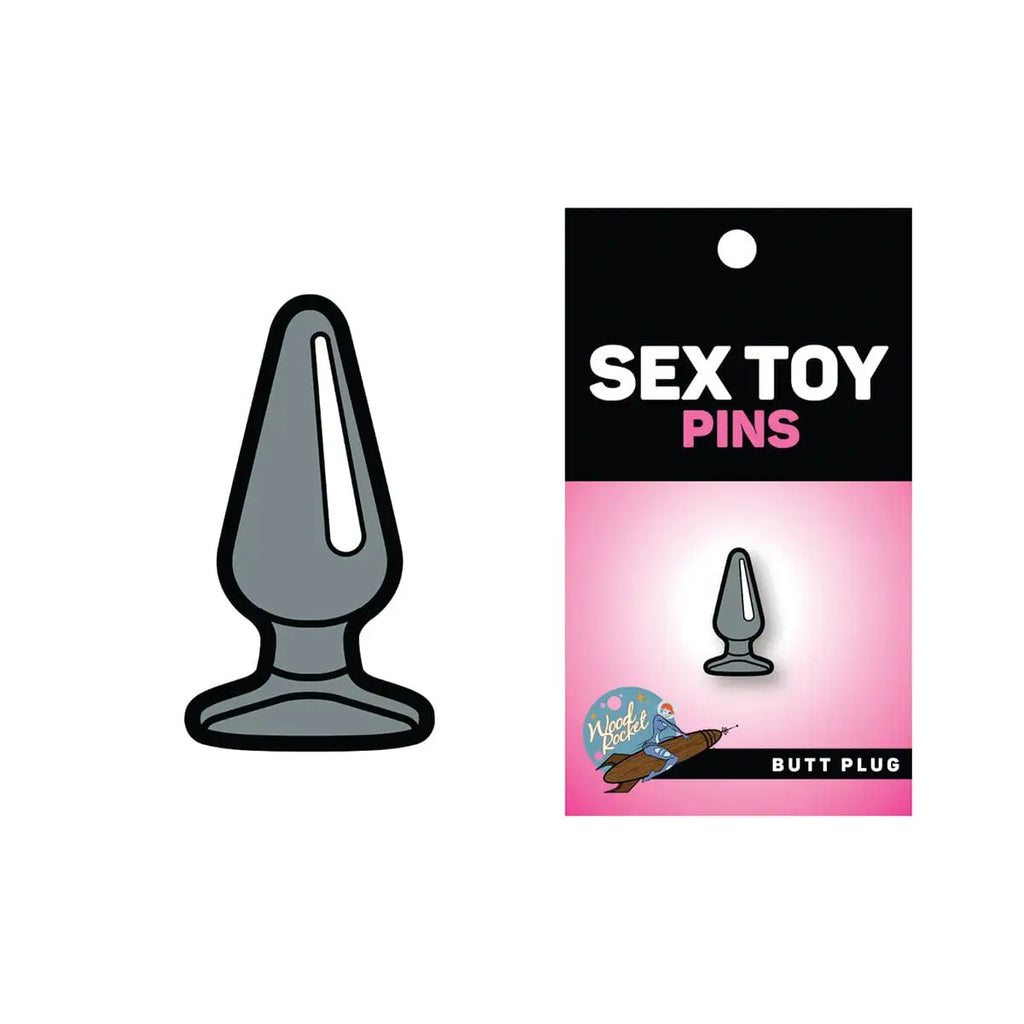 Butt Plug Soft Enamel Pin - Rolik®