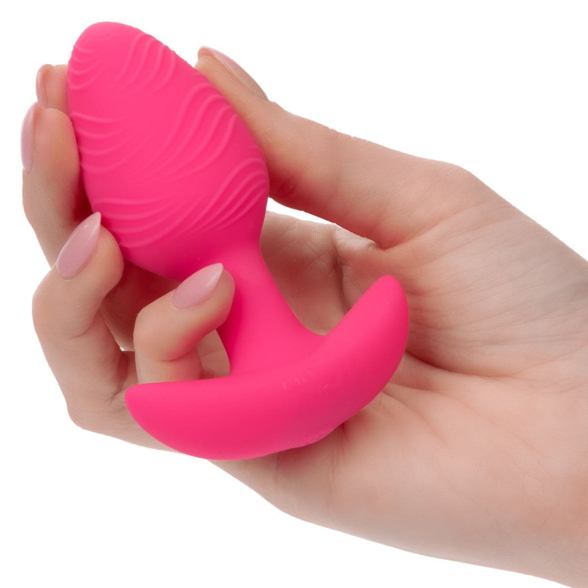 CalExotics® Cheeky™ Vibrating Glow - In - The - Dark Butt Plug - Rolik®