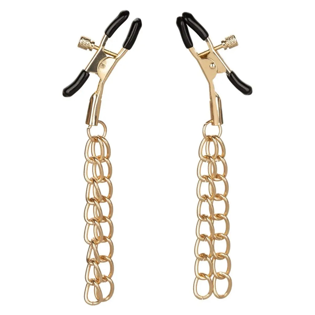 Ride 'em™ Premium Denim Collection Nipple Clamps - Rolik®