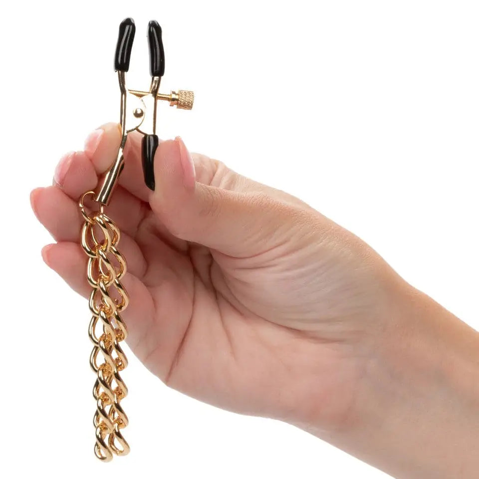 Ride 'em™ Premium Denim Collection Nipple Clamps - Rolik®