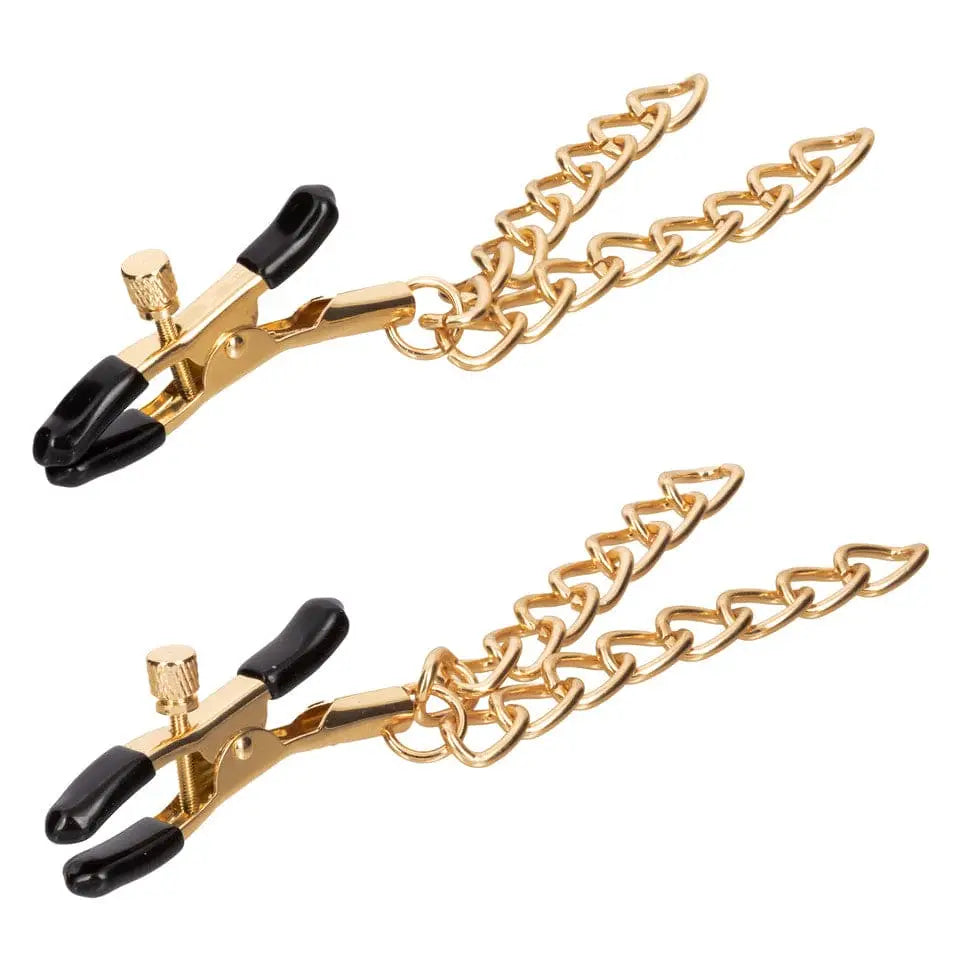 Ride 'em™ Premium Denim Collection Nipple Clamps - Rolik®