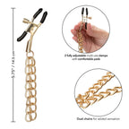 Ride 'em™ Premium Denim Collection Nipple Clamps - Rolik®
