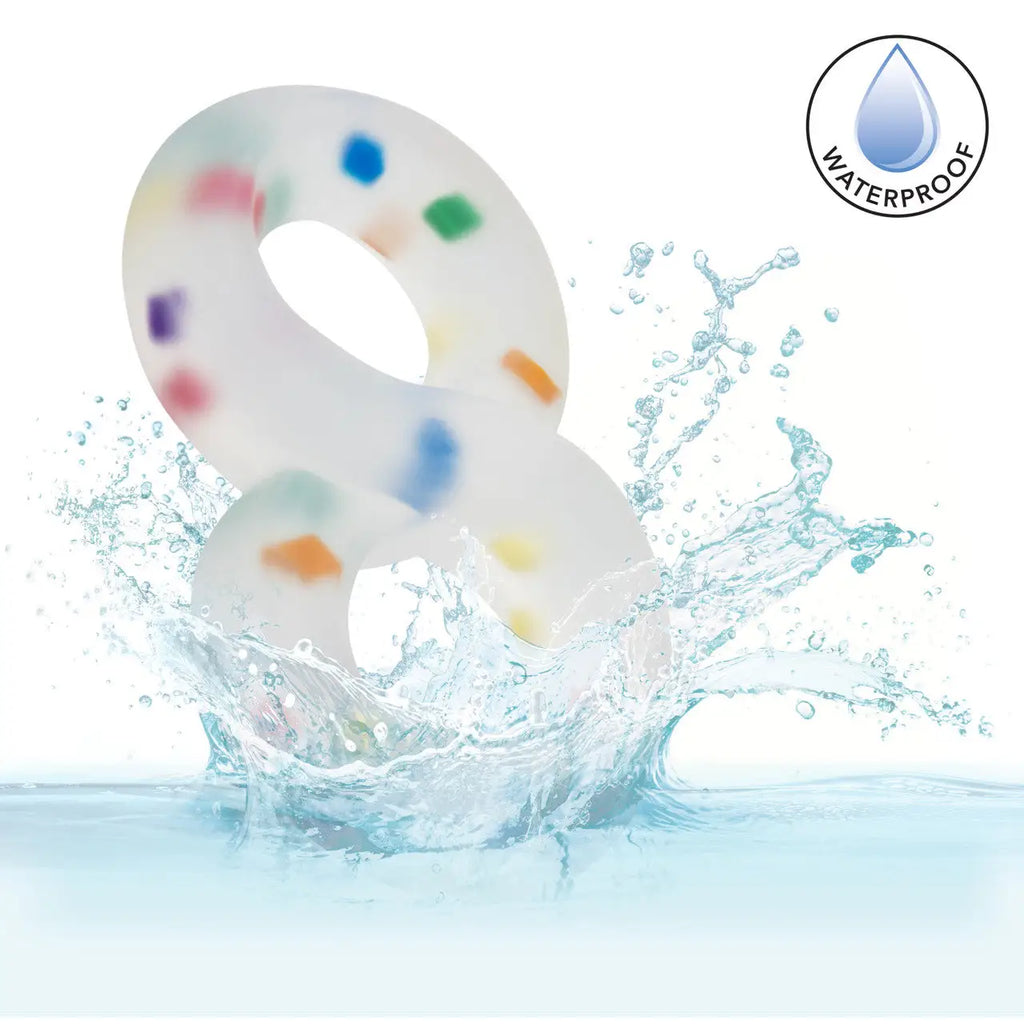CalExotics® Alpha™ Liquid Silicone Crazy 8® Party Ring