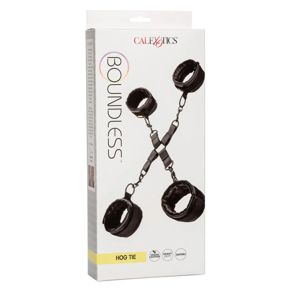 Boundless™ Hog Tie with Ankle and Wrist Cuffs - Black - Restraints