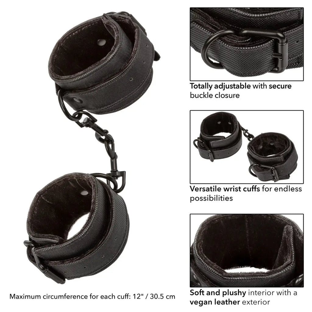 Boundless™ Wrist Cuffs - Black - Restraints