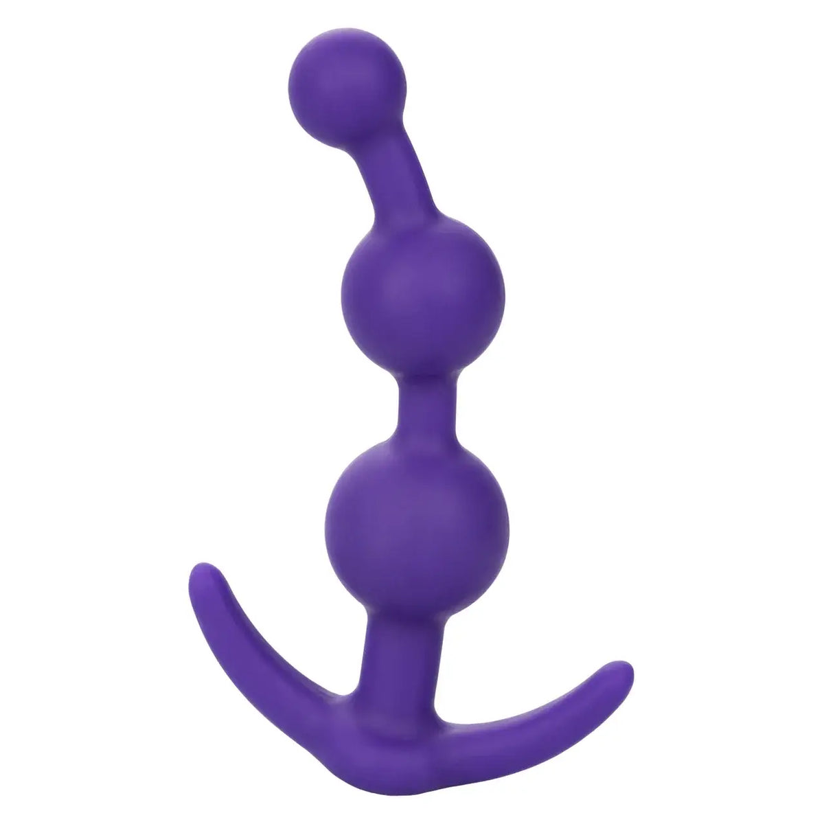 CalExotics® CalExotics Booty Call Beads - Premium Silicone Anal with EZ Pull Handle Purple