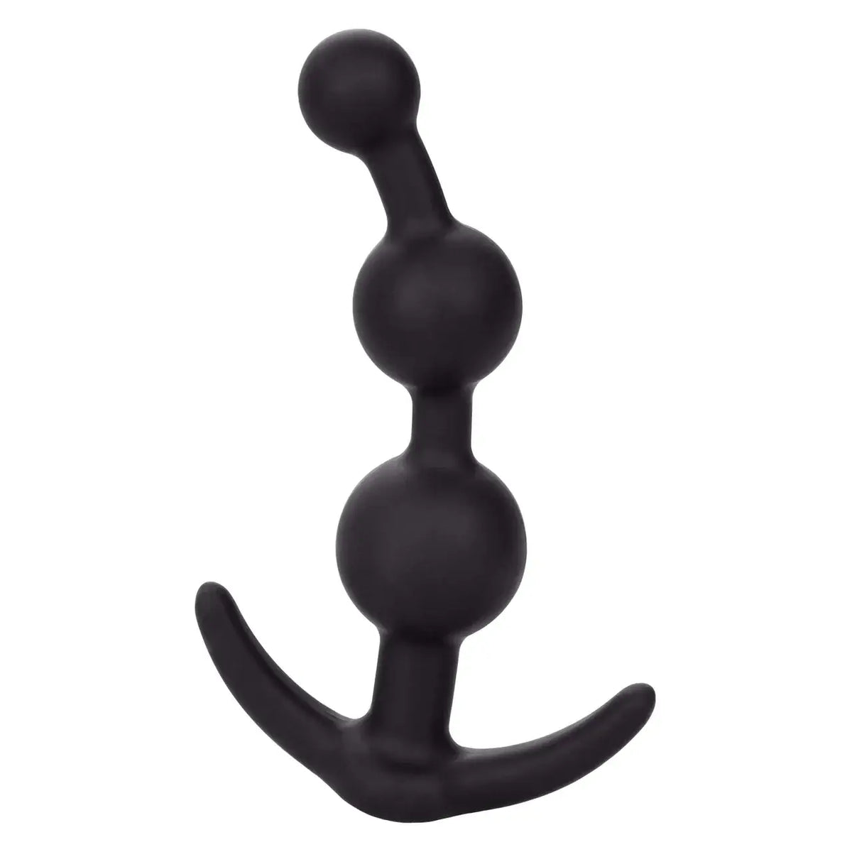 CalExotics® CalExotics Booty Call Beads - Premium Silicone Anal with EZ Pull Handle Black