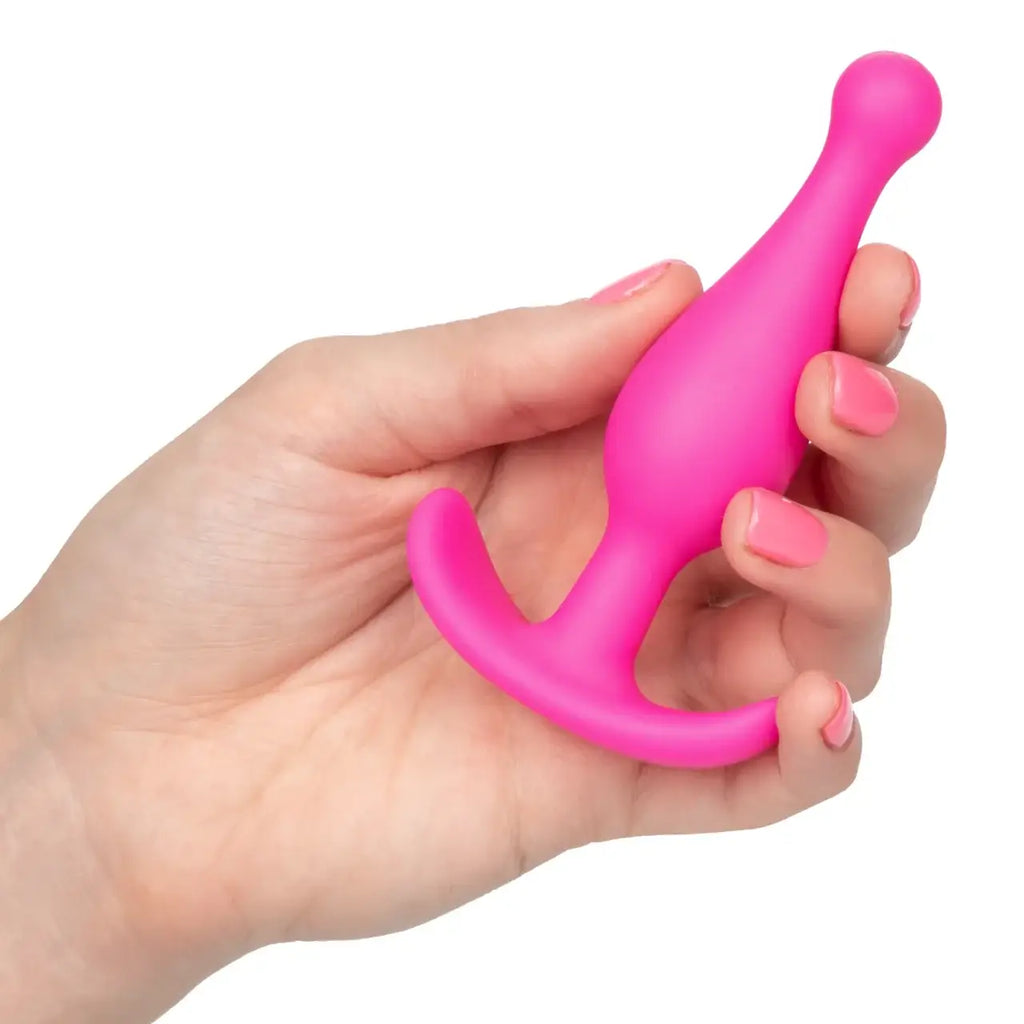 CalExotics® CalExotics Booty Call Rocker - Rocking Base Prostate Stimulator with Silicone Design Pink