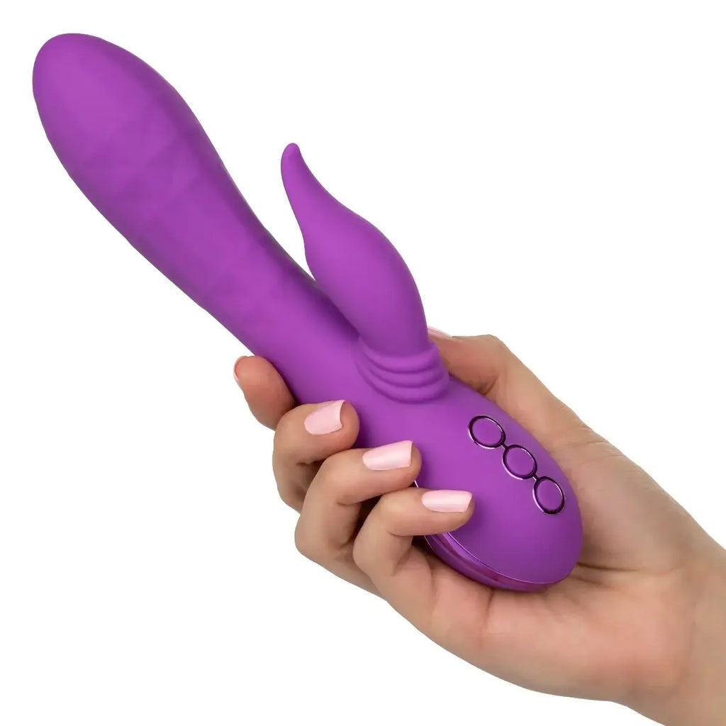 CalExotics® CalExotics California Dreaming Valley Vamp - Side-to-Side Rhythmic Rabbit Vibrator Purple