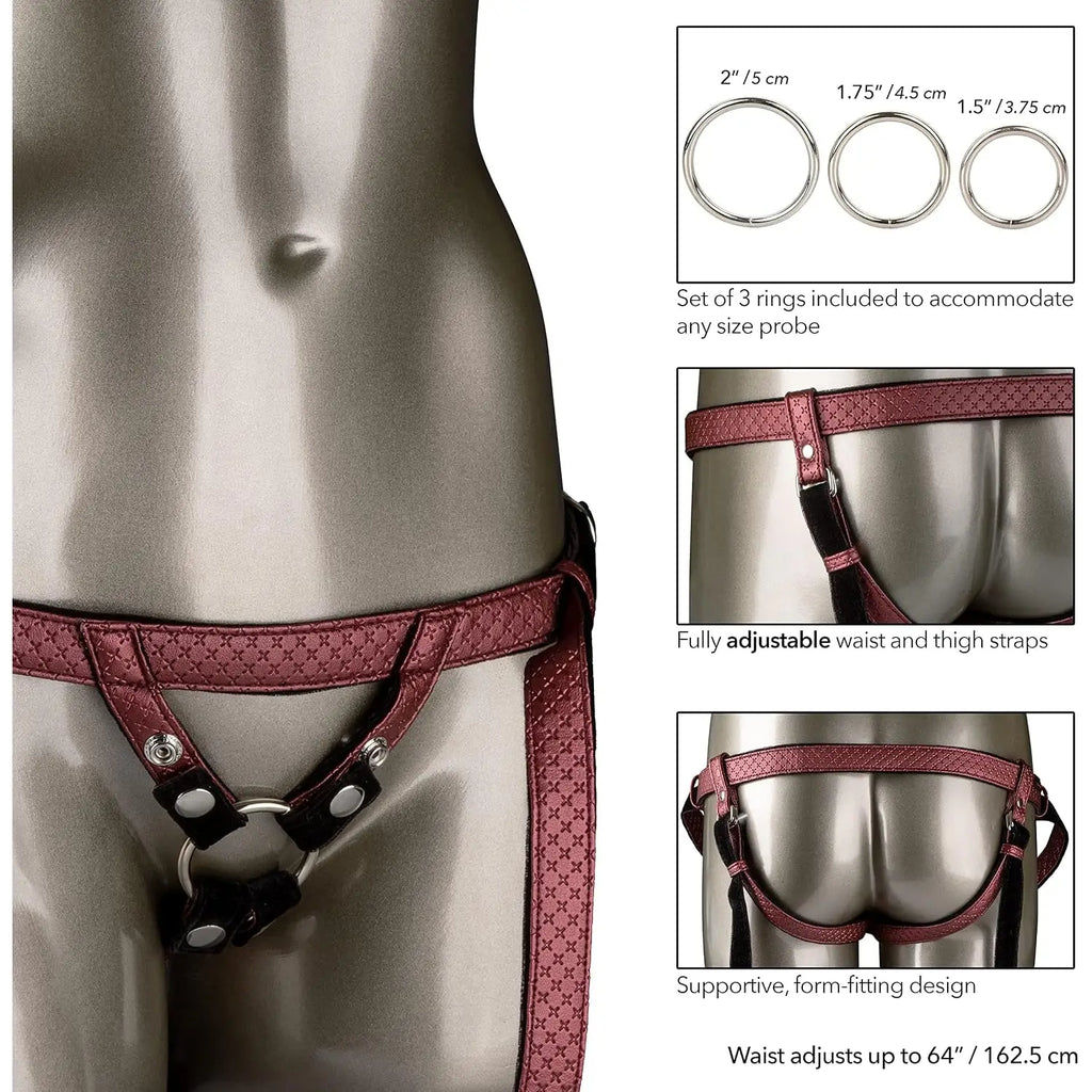 CalExotics® CalExotics Her Royal Harness Regal Duchess – Premium Adjustable Strap-On