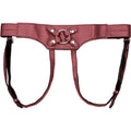 CalExotics® CalExotics Her Royal Harness The Regal Empress - Premium Adjustable Strap-On Burgundy
