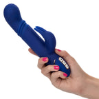 CalExotics® CalExotics Jack Rabbit Heated Thrusting G-Spot Vibrator - Rechargeable & Waterproof Blue
