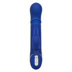 CalExotics® CalExotics Jack Rabbit Heated Thrusting G-Spot Vibrator - Rechargeable & Waterproof Blue