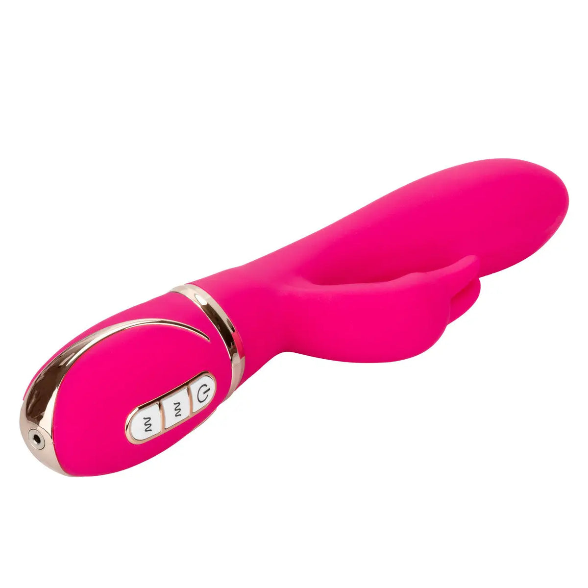 CalExotics® CalExotics Jack Rabbit Signature Silicone Ultra-Soft Vibrator - 7 Functions Hot Pink