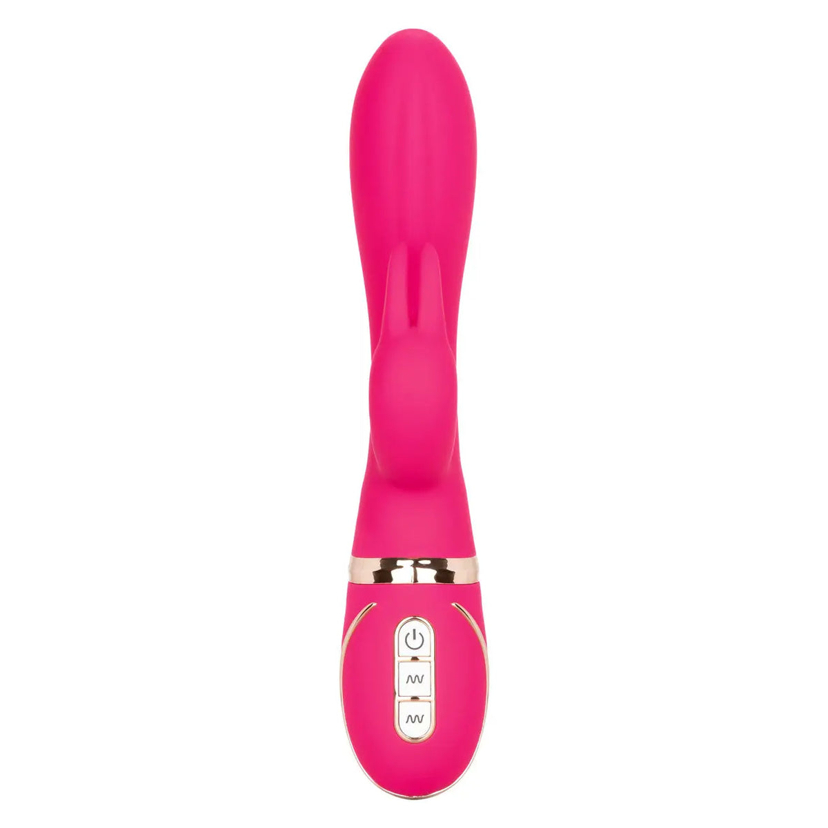 CalExotics® CalExotics Jack Rabbit Signature Silicone Ultra-Soft Vibrator - 7 Functions Hot Pink
