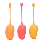 CalExotics® CalExotics Mango 3-Piece Progressive Kegel Training Set - 45g to 75g Orange