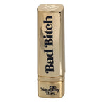 CalExotics® CalExotics Naughty Bits Bad Bitch Lipstick Vibrator - Discreet 10 Speed Rechargeable Gold