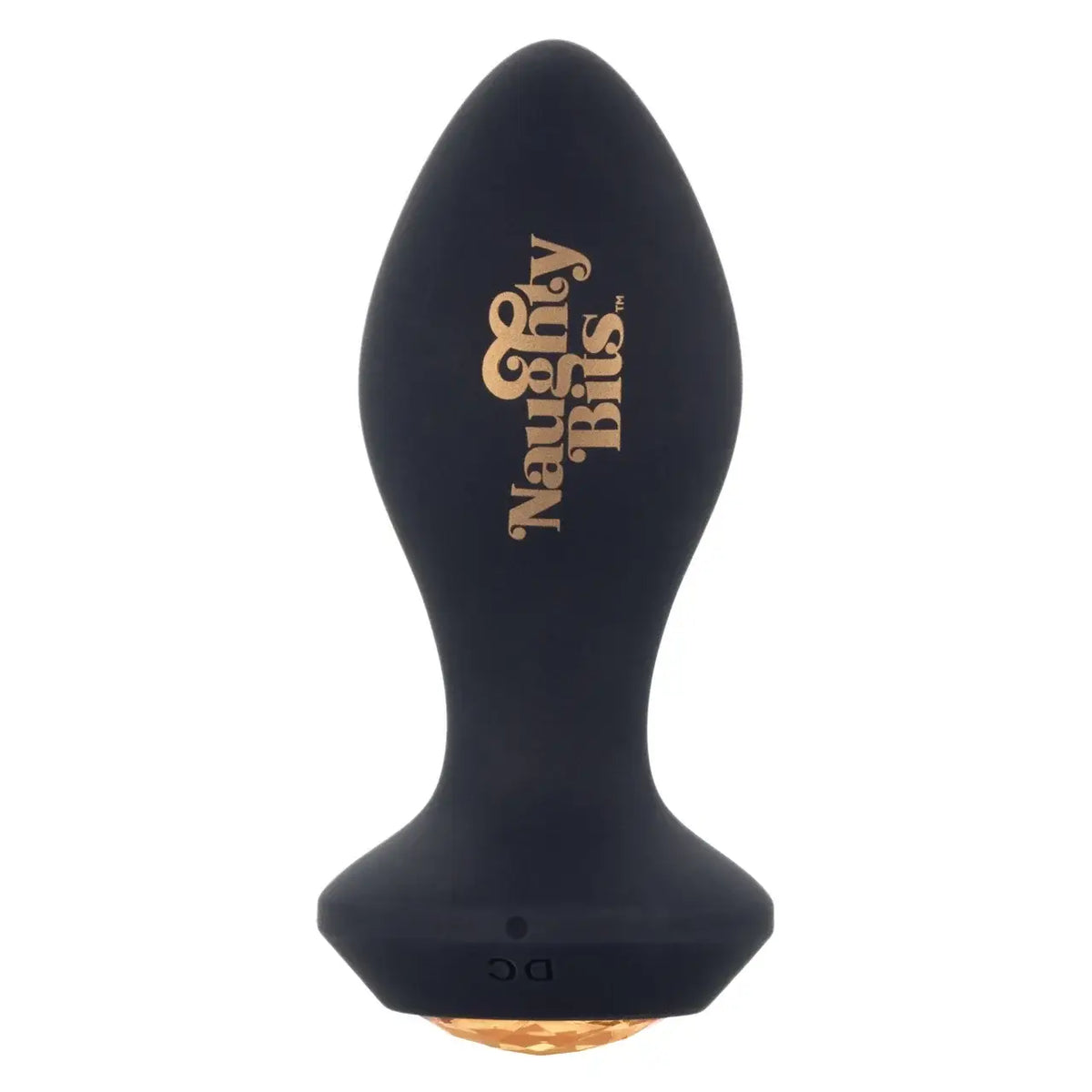 CalExotics® CalExotics Naughty Bits Shake Your Ass Petite Vibrating Butt Plug - 10 Speed Rechargeable Black