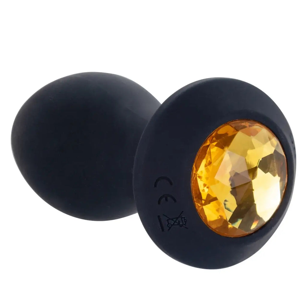CalExotics® CalExotics Naughty Bits Shake Your Ass Petite Vibrating Butt Plug - 10 Speed Rechargeable Black