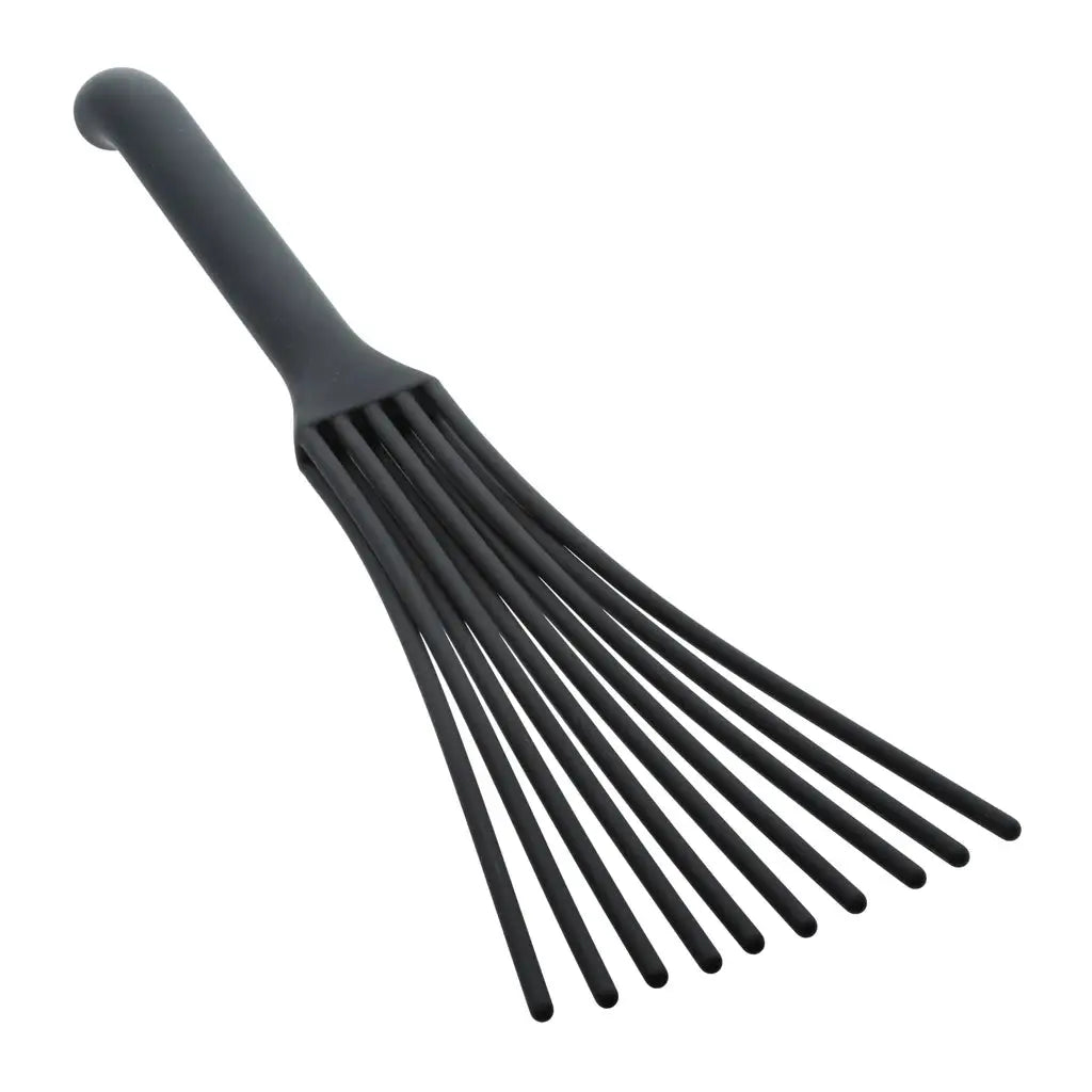 CalExotics® CalExotics Nocturnal Silicone Flogger with G-Curve Handle Black