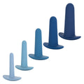 CalExotics® CalExotics They-ology 5-Piece Wearable Anal Training Set - Progressive Sizing Blue