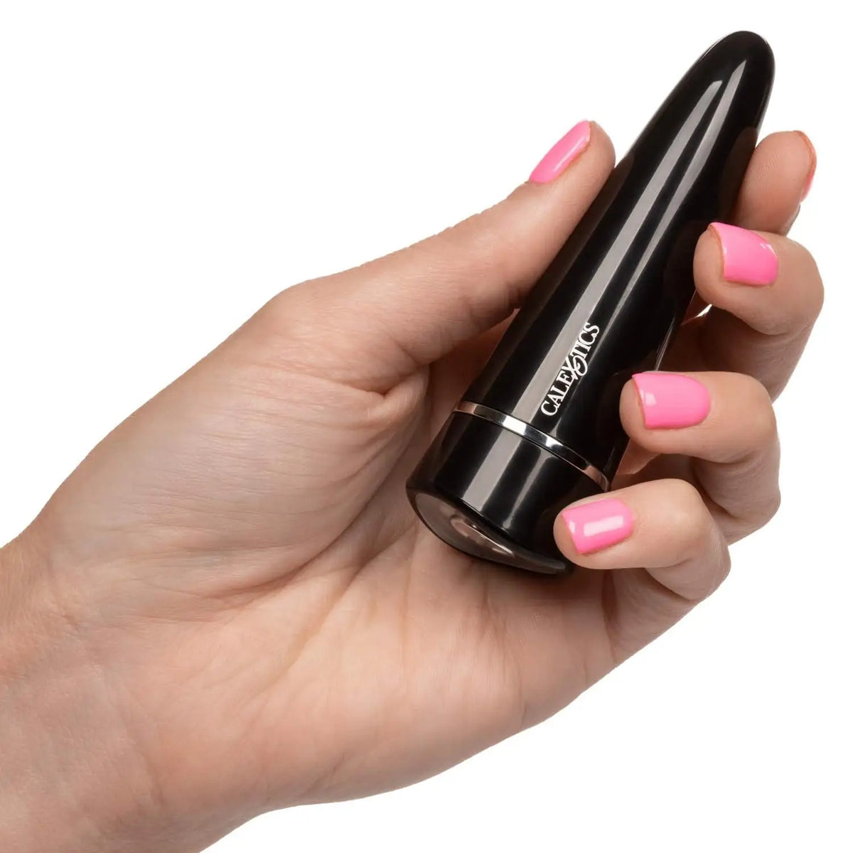 CalExotics® CalExotics My Pod Vibrating Massager - Rechargeable Bullet with Wireless Charging Case & UV Sanitizer Black