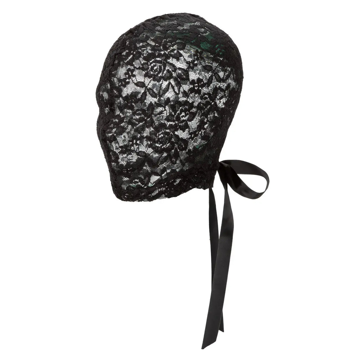 CalExotics® CalExotics Scandal Corset Lace Hood - Breathable Bondage for Sensory Play Black