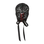 CalExotics® CalExotics Scandal Corset Lace Hood - Breathable Bondage for Sensory Play Black