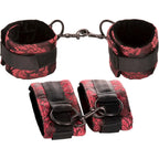 CalExotics® CalExotics Scandal Universal Cuff Set – Adjustable Wrist & Ankle Restraints Red