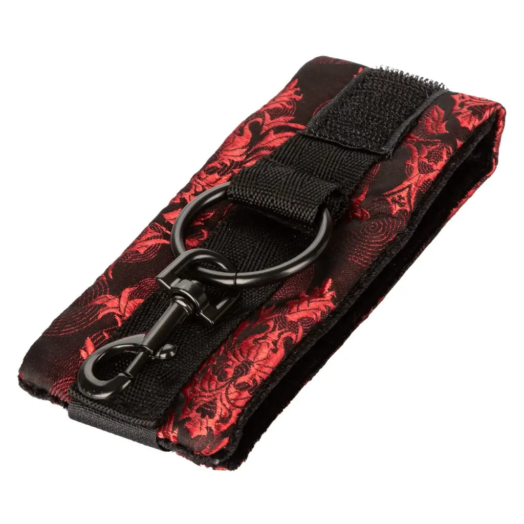 CalExotics® CalExotics Scandal Universal Cuffs - Adjustable Velcro Wrist & Ankle Restraints Red