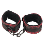 CalExotics® CalExotics Scandal Universal Cuffs - Adjustable Velcro Wrist & Ankle Restraints Red