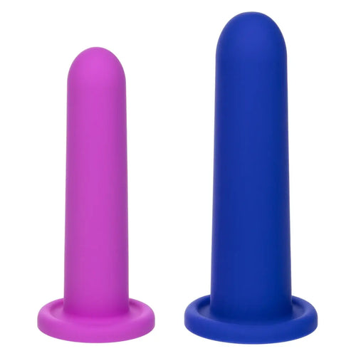 CalExotics® CalExotics Silicone Vaginal Dilator Set – 2 Intermediate Sizes Multicolor