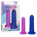 CalExotics® CalExotics Silicone Vaginal Dilator Set – 2 Intermediate Sizes Multicolor