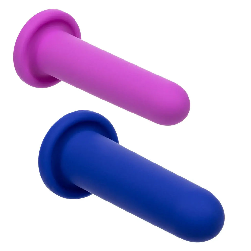 CalExotics® CalExotics Silicone Vaginal Dilator Set – 2 Intermediate Sizes Multicolor