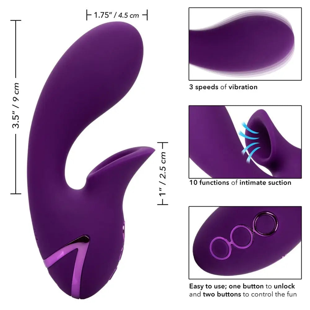 California Dreaming® Huntington Beach Heartbreaker Vibrator - Rolik®