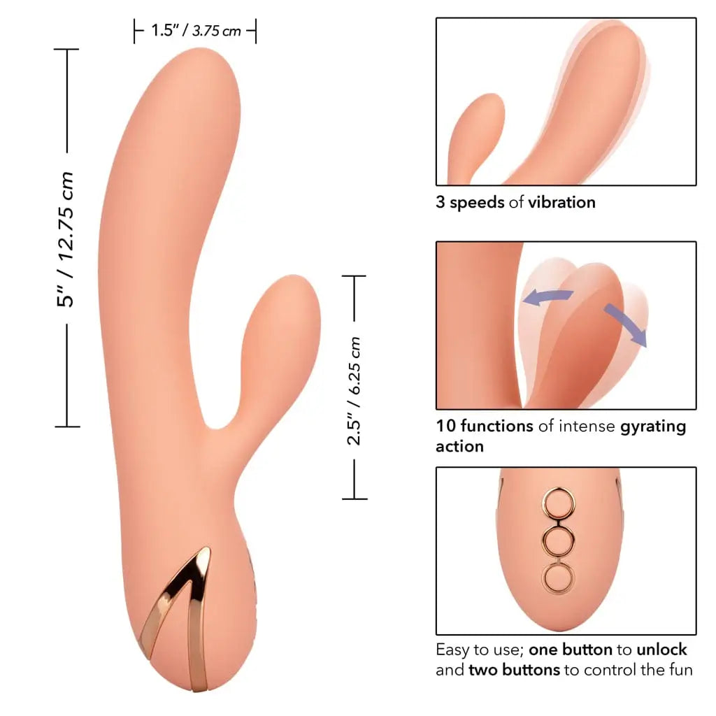 California Dreaming® Monterey Magic Rabbit Vibrator - Rolik®