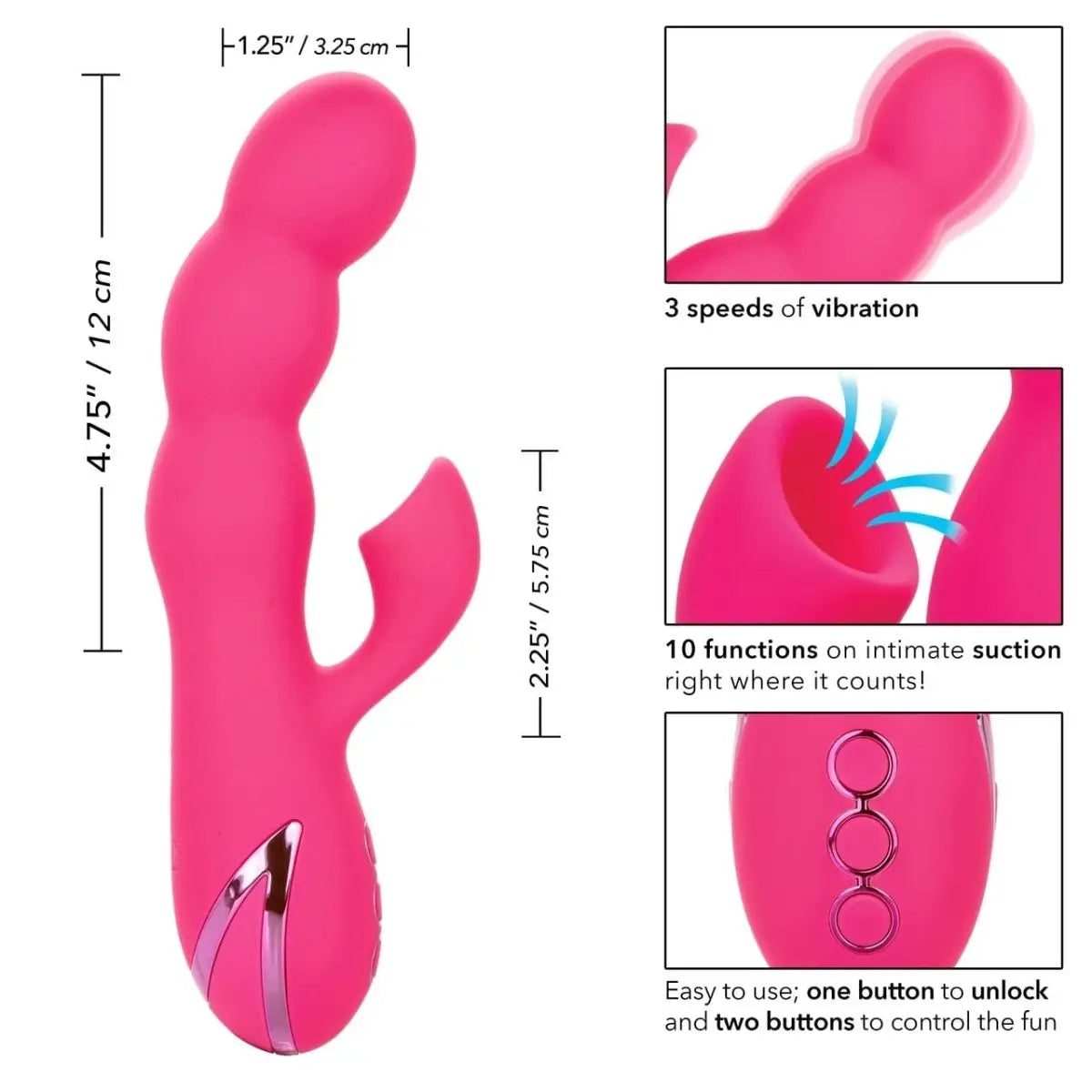 California Dreaming® Oceanside Orgasm Vibrator - Rolik®