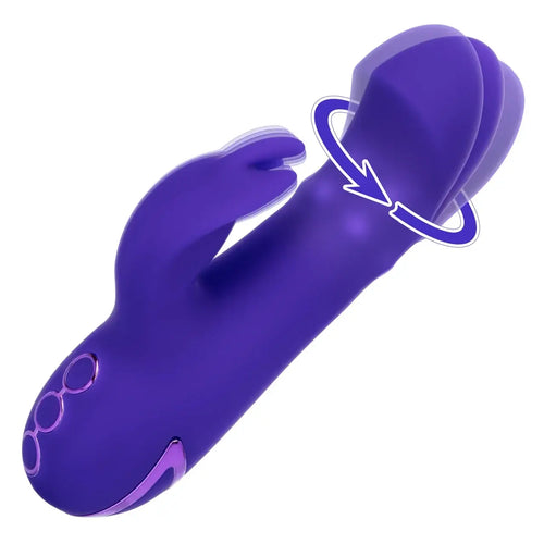CalExotics® California Dreaming Summer Lovin’ Haight Ashbury Hottie Rabbit Vibrator Purple