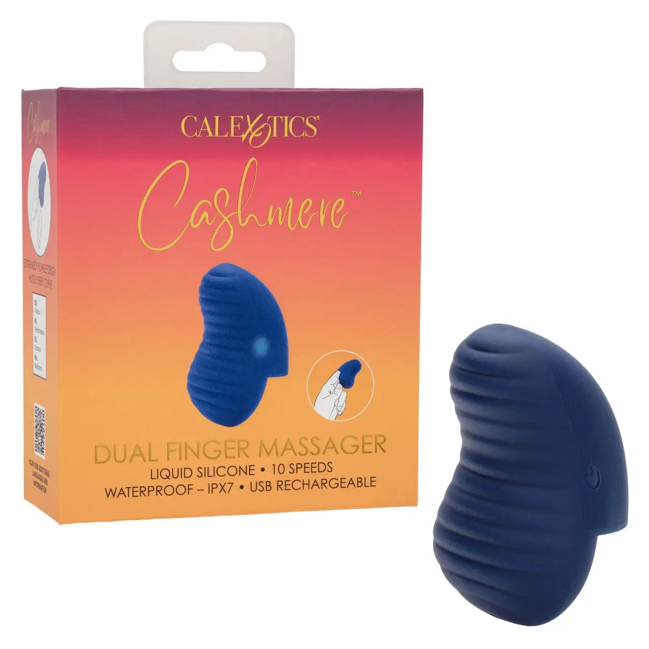 CalExotics® Cashmere® Dual Finger Massager - Rolik®