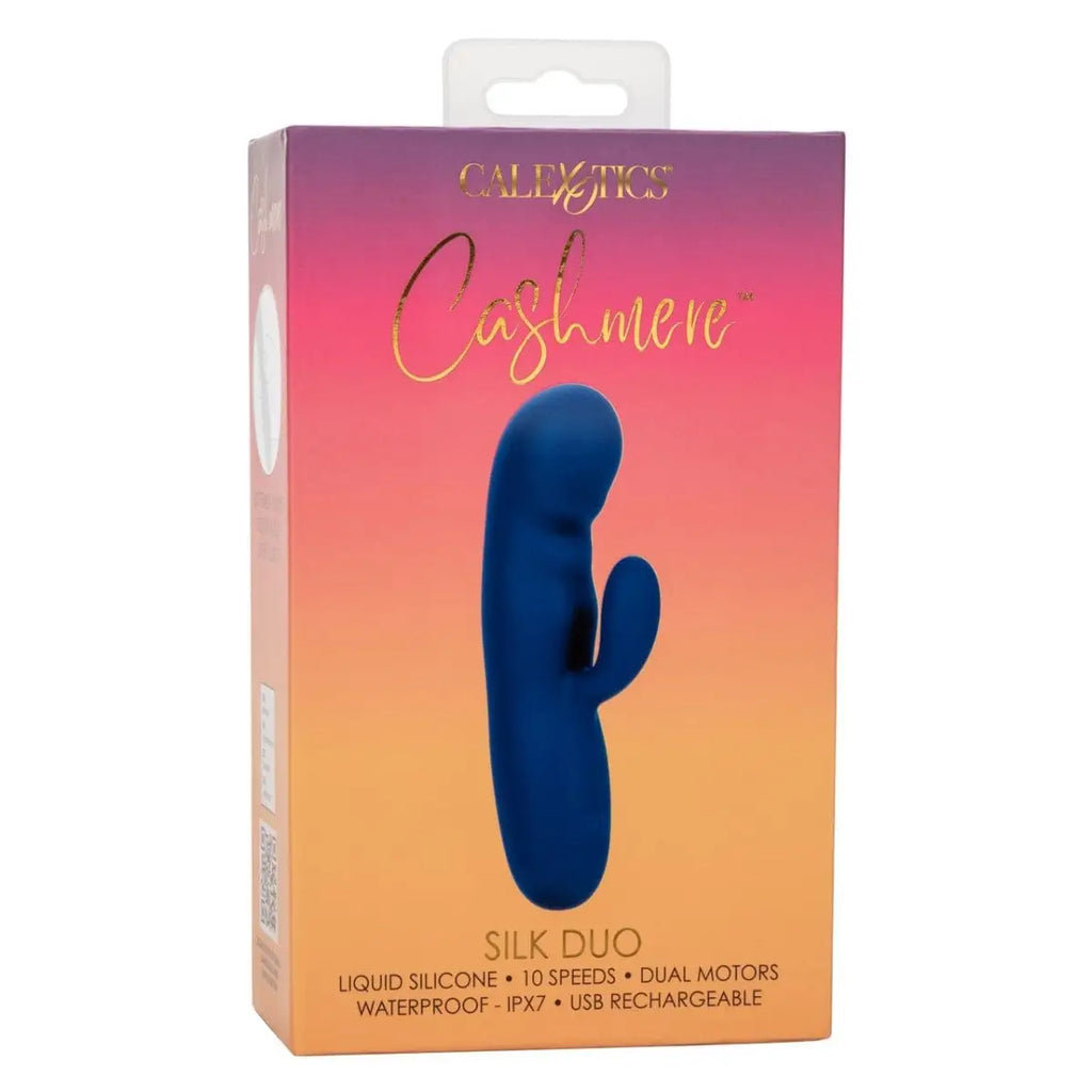Cashmere™ Silk Duo Rabbit Vibrator - Rolik®