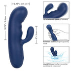 Cashmere™ Silk Duo Rabbit Vibrator - Rolik®