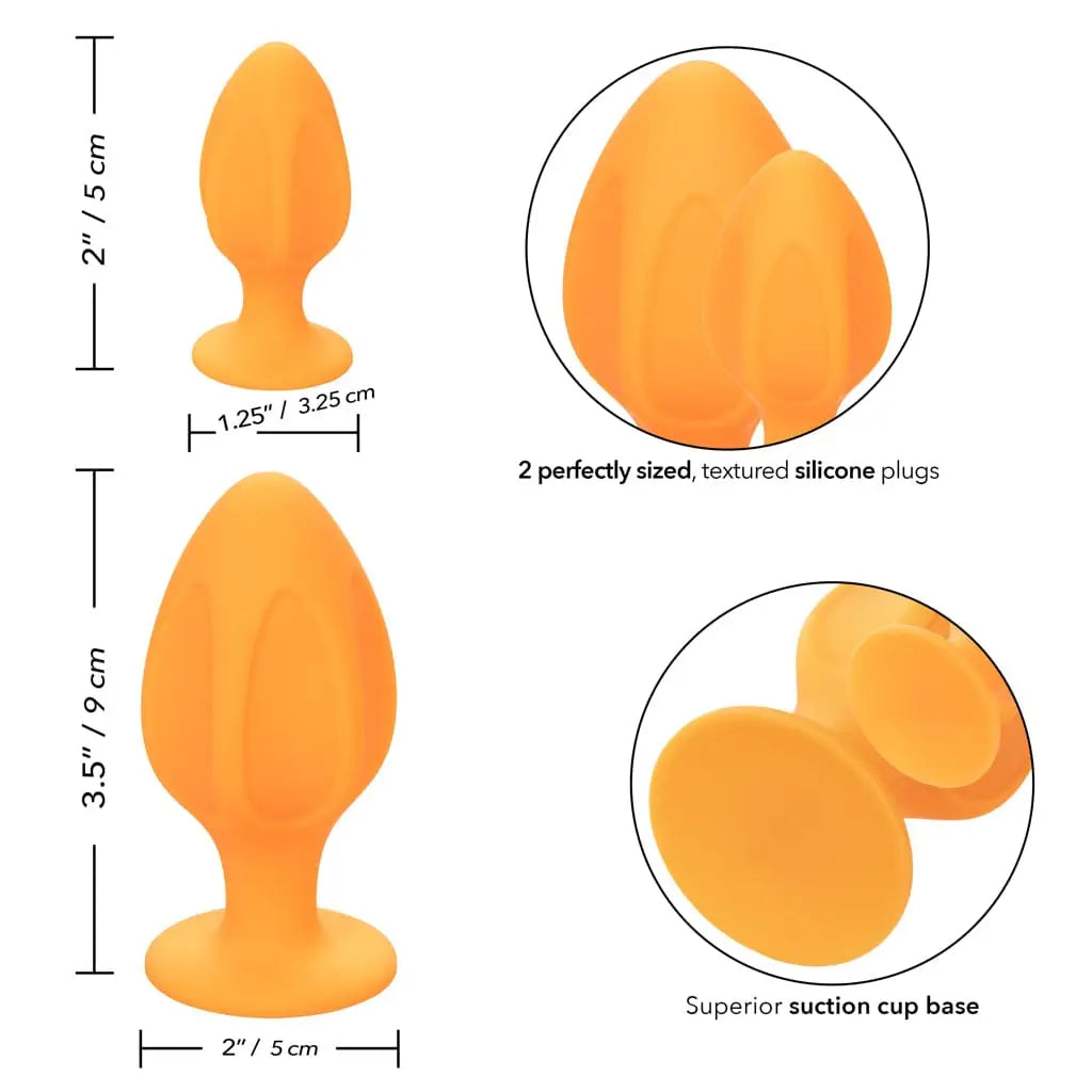 Cheeky™ Anal Plugs Set of 2 - Rolik®