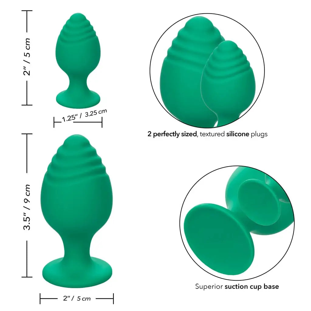 Cheeky™ Anal Plugs Set of 2 - Rolik®