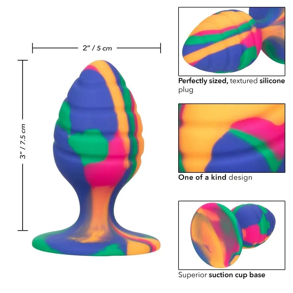 Cheeky™ Swirl Tie Dye Plug - Rolik®