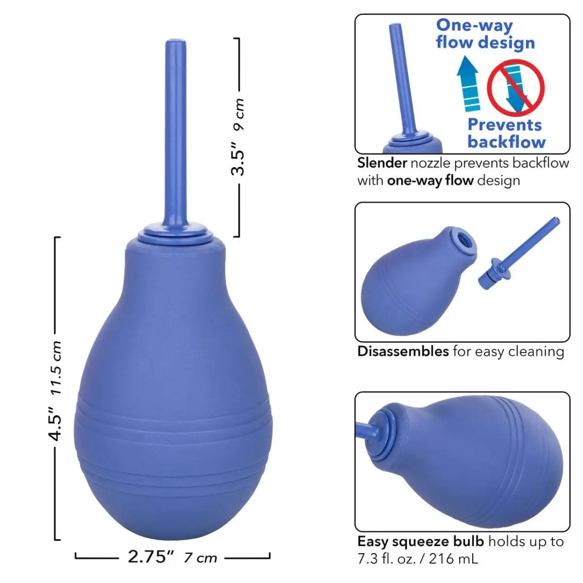 Cheeky™ One - Way Flow Douche - Rolik®